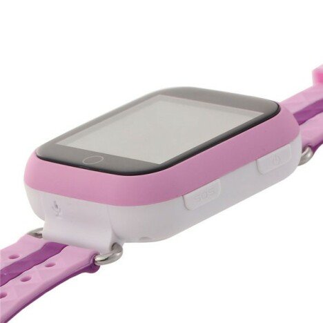 Ceas GPS Copii iUni Kid601, Telefon incorporat, Alarma SOS, 1.54 Inch, Touchscreen, Jocuri, Pink