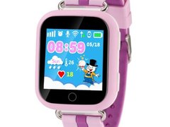 Ceas GPS Copii iUni Kid601, Telefon incorporat, Alarma SOS, 1.54 Inch, Touchscreen, Jocuri, Pink